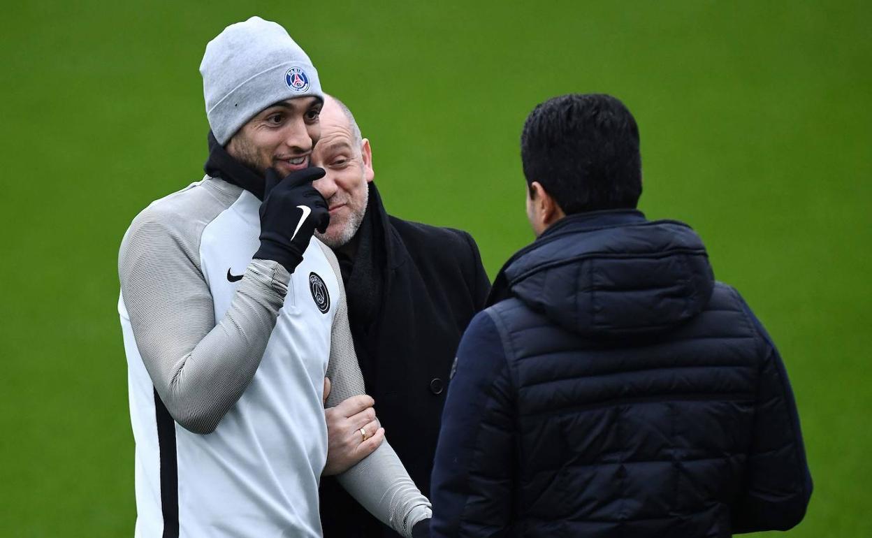 Javier Pastore, durante su estancia en el PSG. 