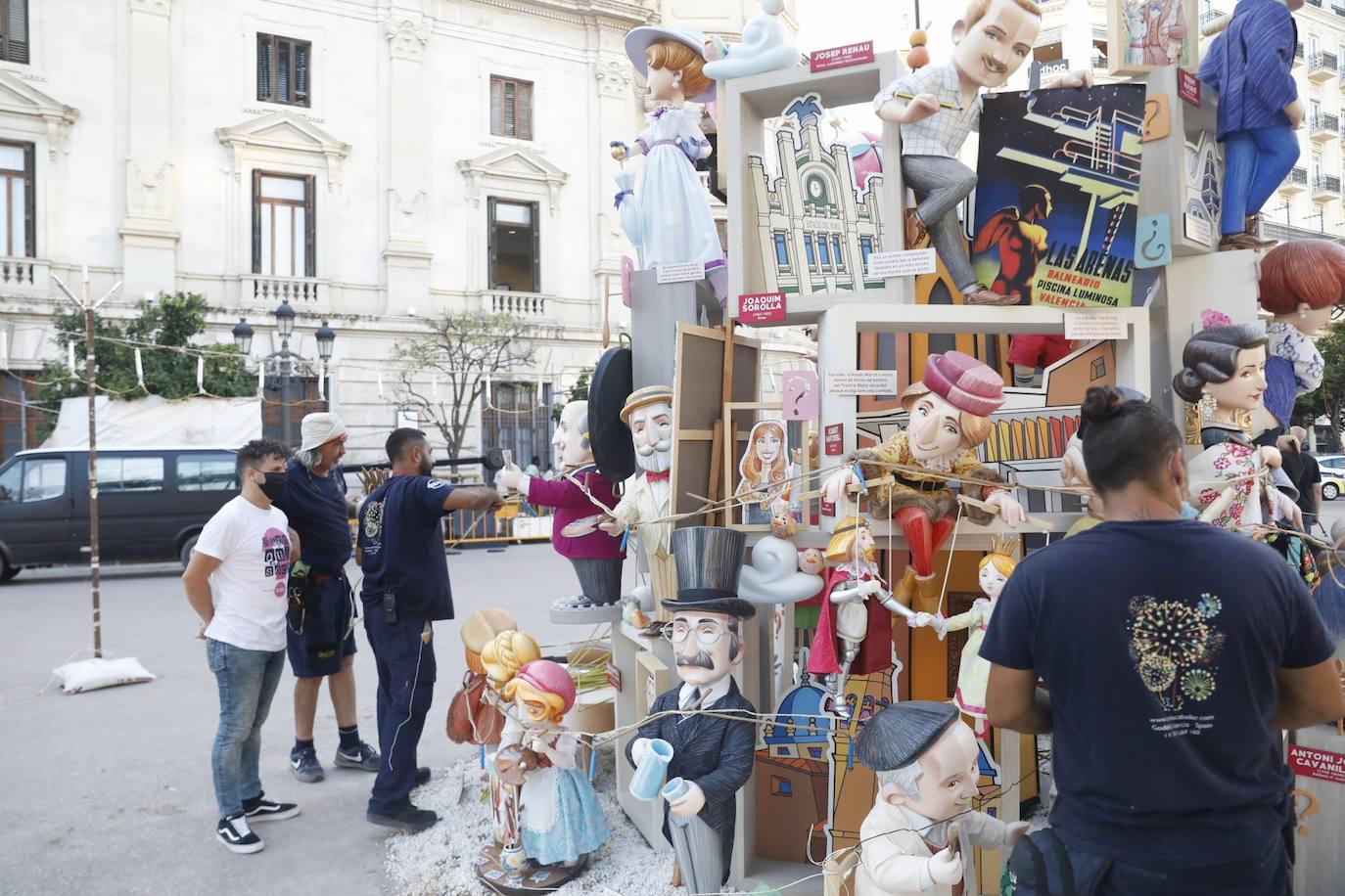 Fotos: Cremà de las Fallas de 2021