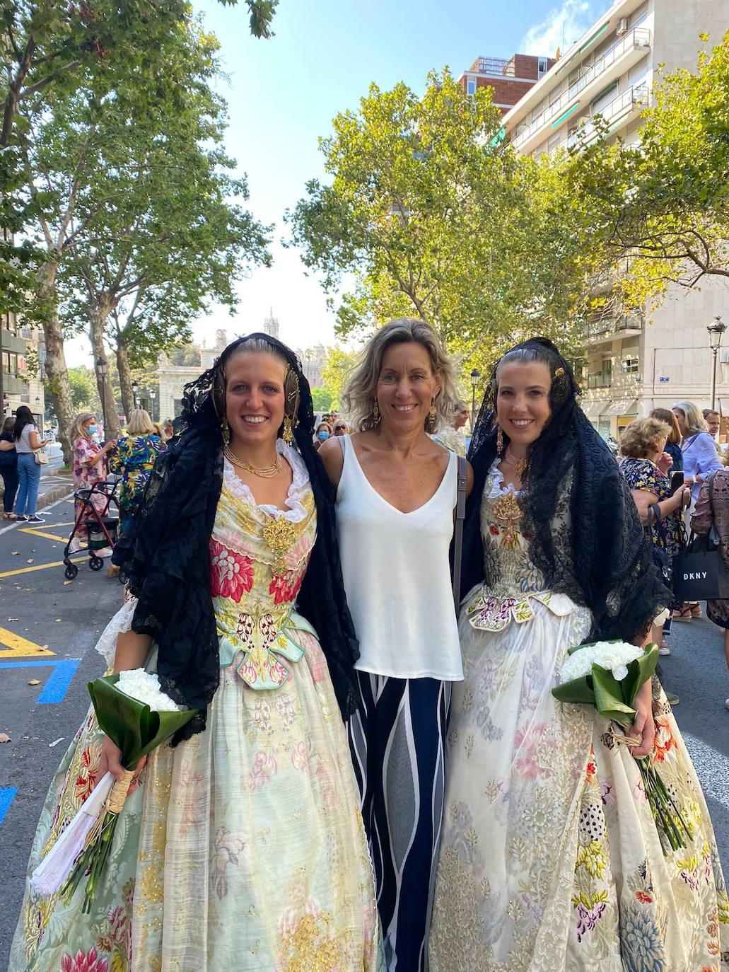 Blanca Lluch Ponce, Cristina Ponce Lizcano y Sofía Lluch Ponce