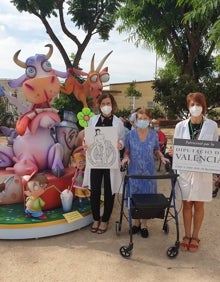 Imagen secundaria 2 - Fallas plantadas en distintas residencias. 