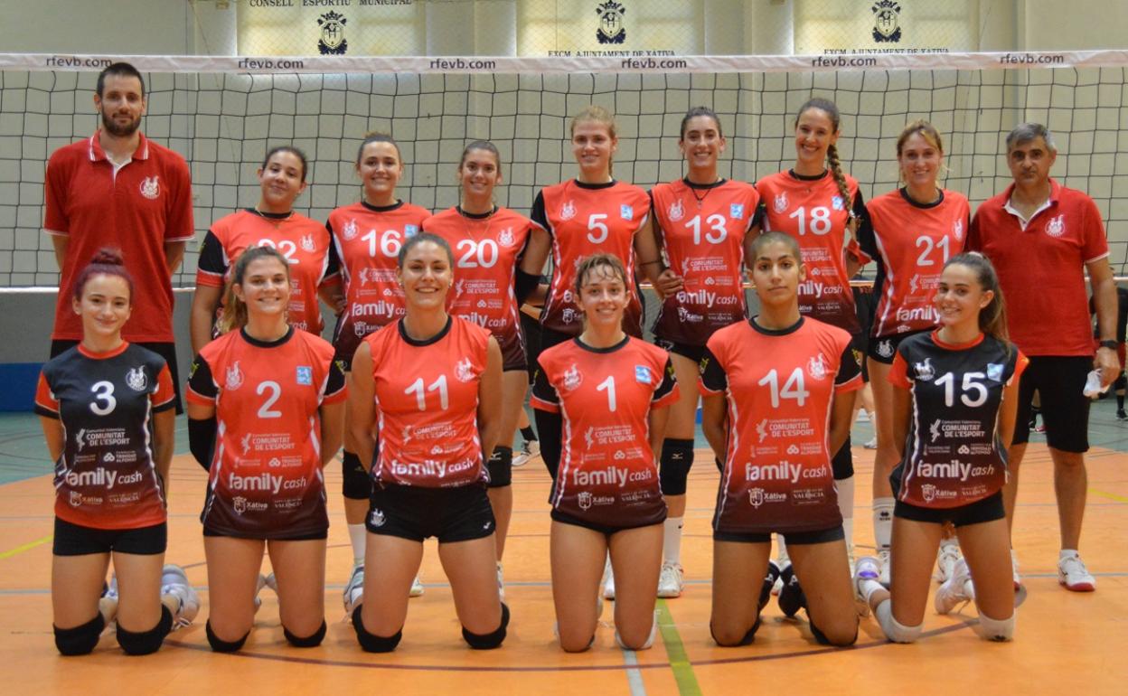 El equipo femenino que disputará la semifinal de la Copa el próximo fin de semana.