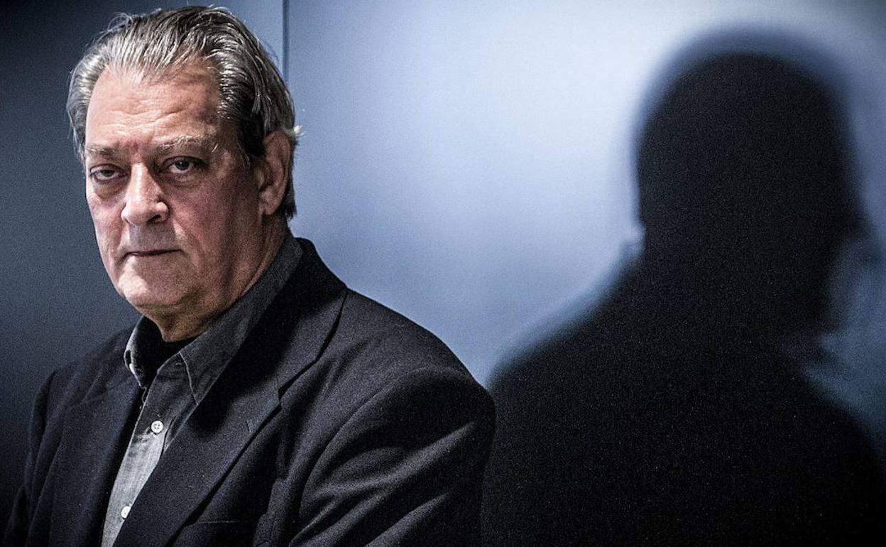 El escritor estadounidense Paul Auster, en una de sus últimas visitas a España. 