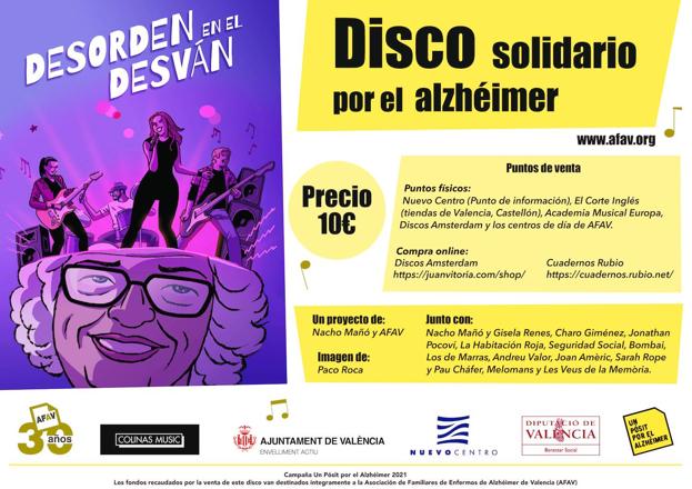 Promoción del disco solidario. 