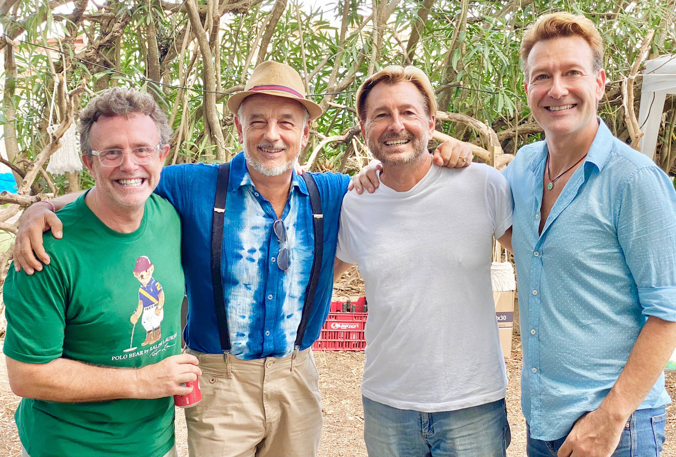 Víctor Cucart, Vicente Gracia, Javier Martínez Rubio y Carlos Cervera. 