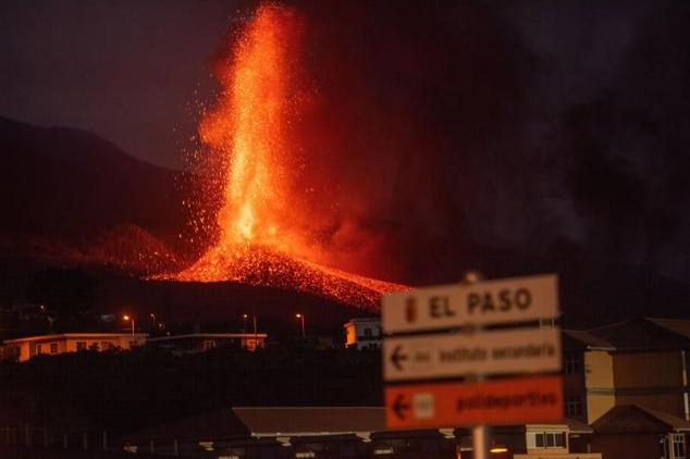 La erupción que comenzó el domingo en La Palma comienza este jueves su quinto día de actividad.