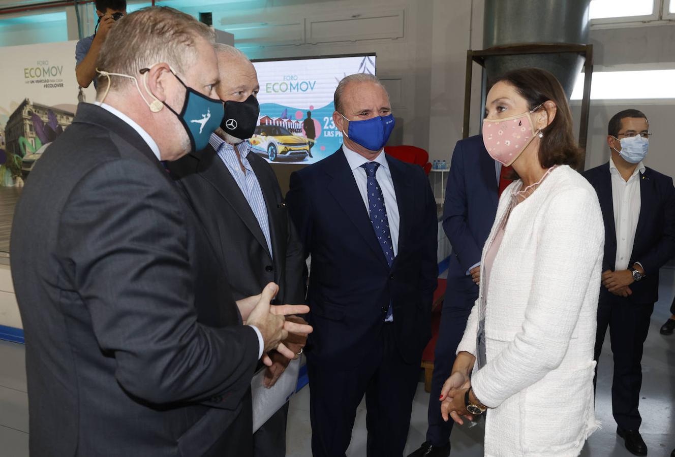 Fotos: La participación de Reyes Maroto en el Foro ECOMOV, en imágenes