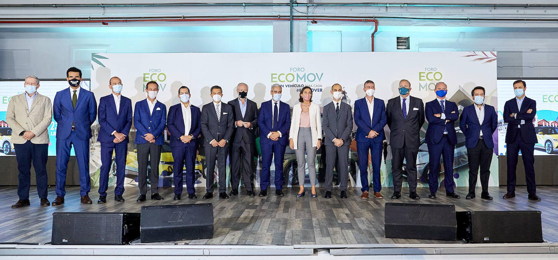 Fotos: La participación de Reyes Maroto en el Foro ECOMOV, en imágenes