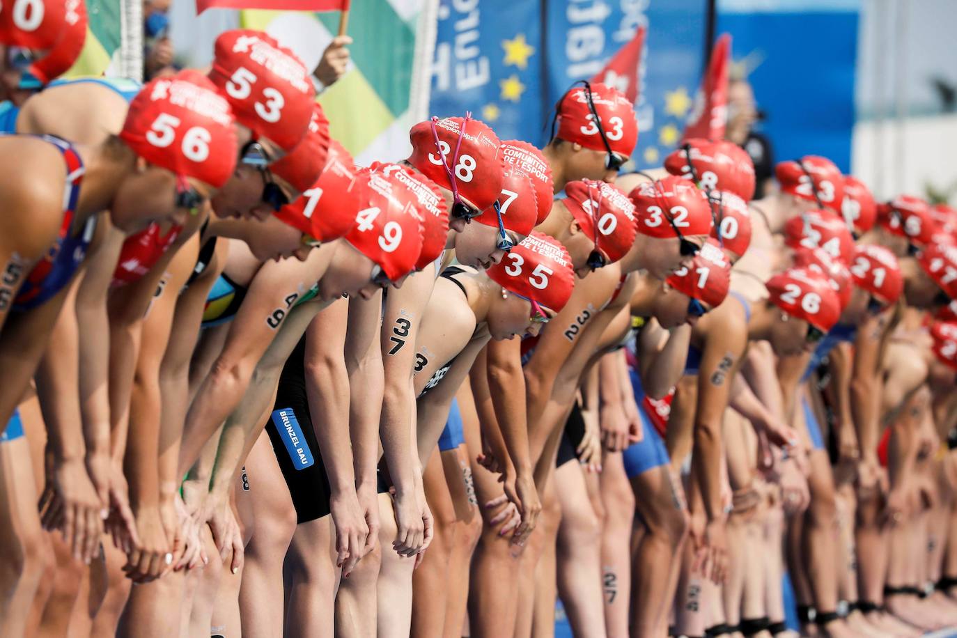 Campeonato Europeo de Triatlón de Valencia 2021. 