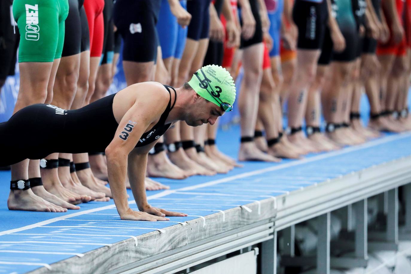 Campeonato Europeo de Triatlón de Valencia 2021. 