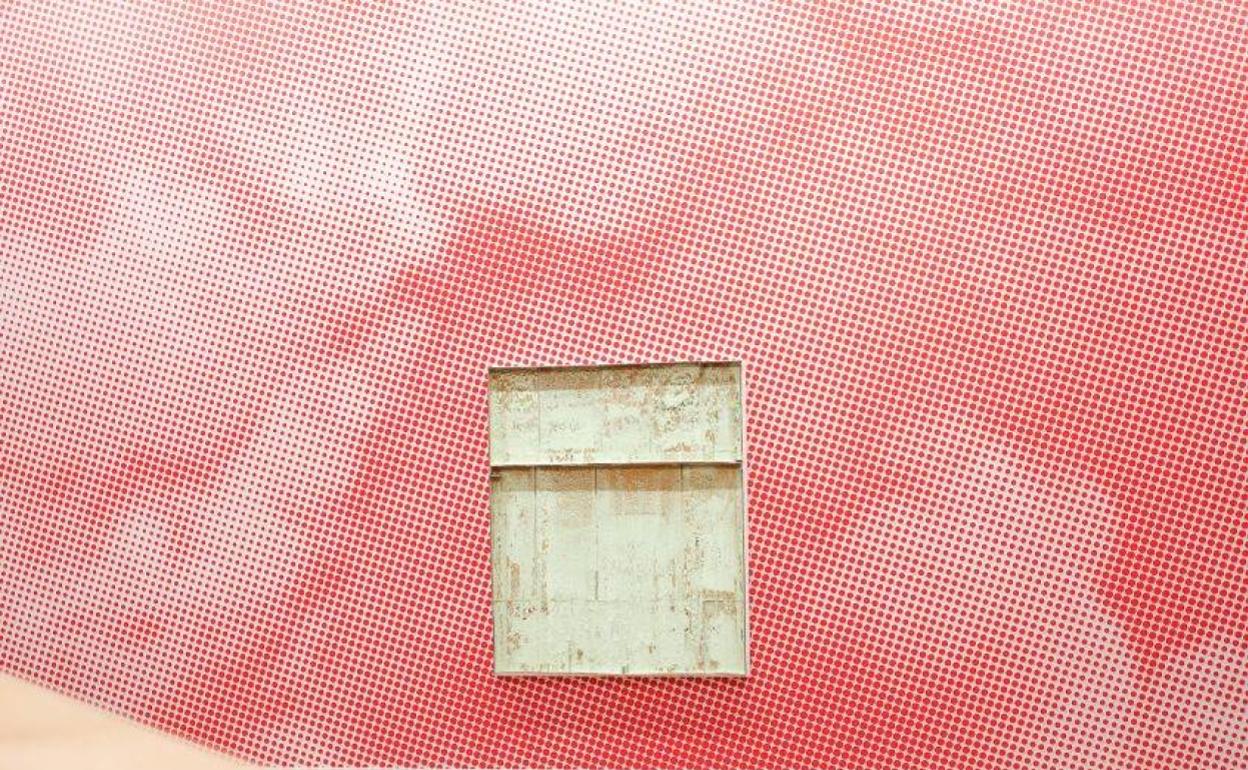 Pieza de 'El último grito' en una exposición de Bombas Gens. 