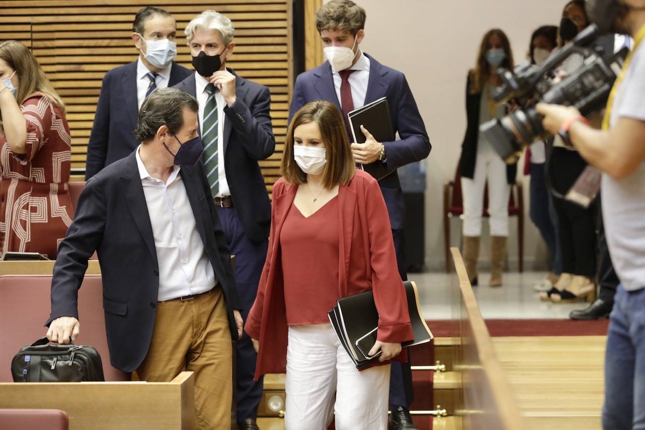 Pleno de Les Corts durante el Debate de Política General. 