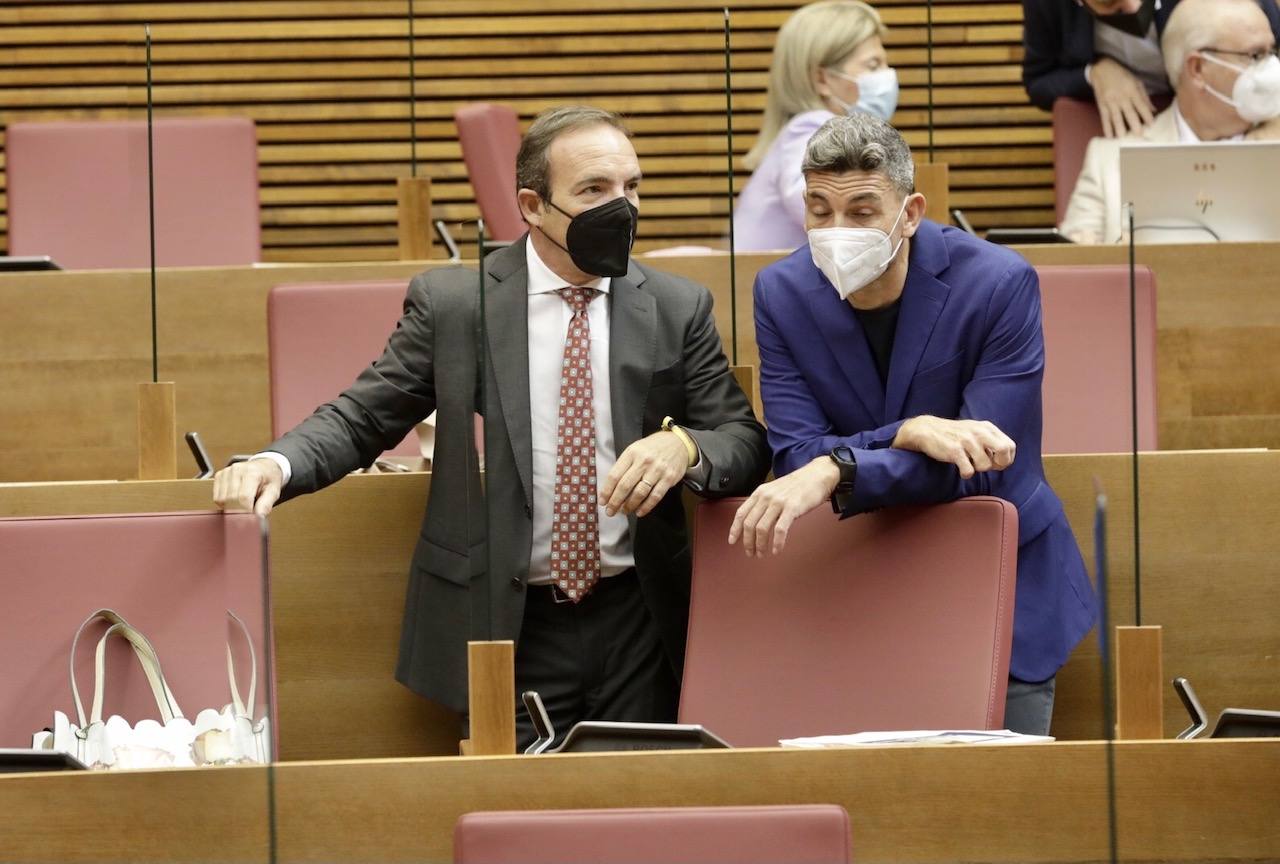 Pleno de Les Corts durante el Debate de Política General. 