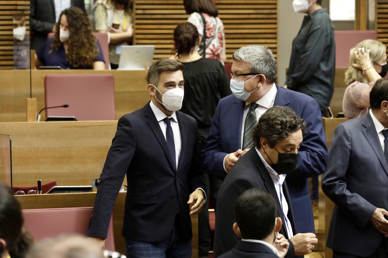 Pleno de Les Corts durante el Debate de Política General. 