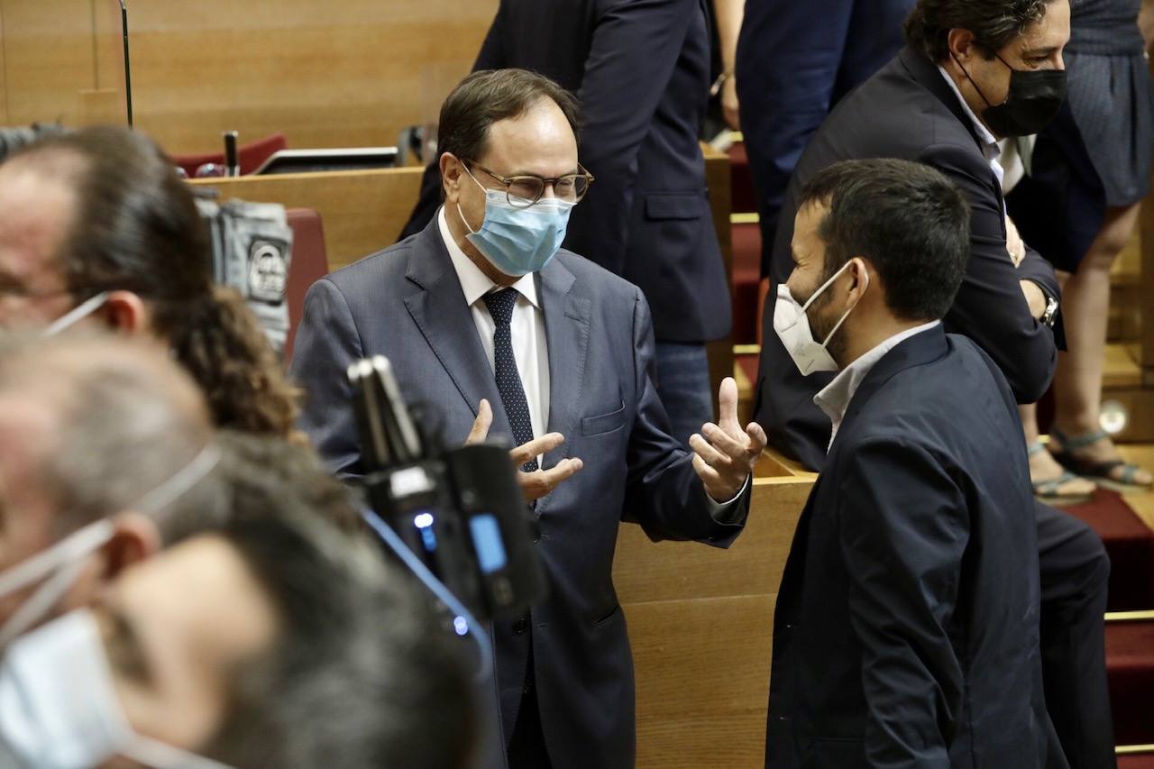 Pleno de Les Corts durante el Debate de Política General. 