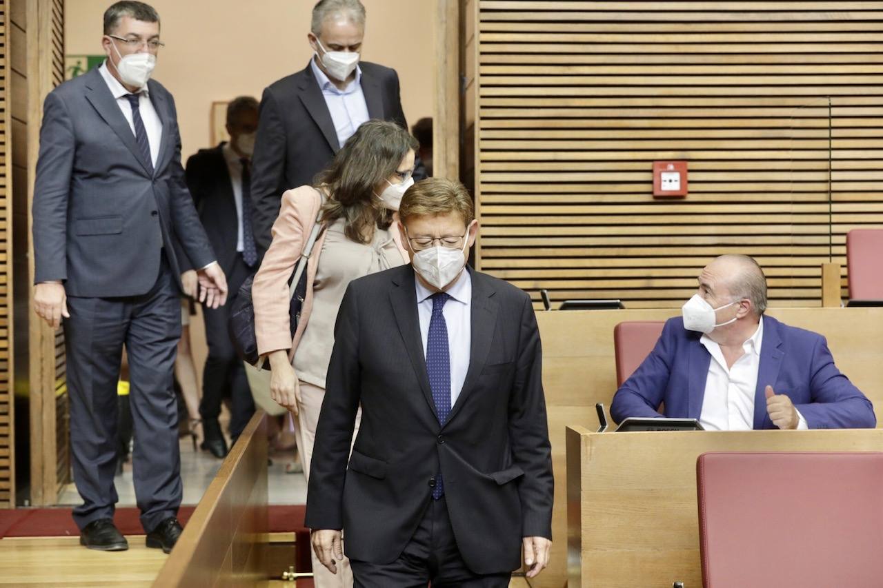 Pleno de Les Corts durante el Debate de Política General. 