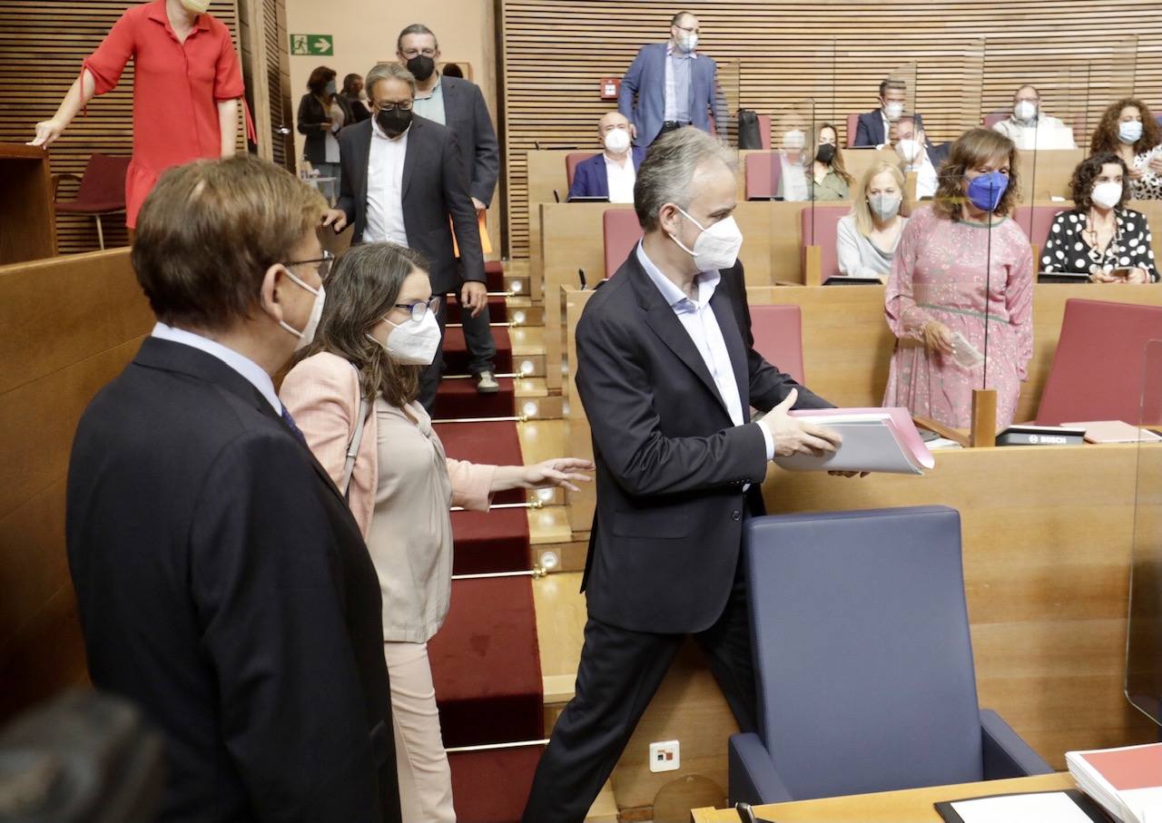 Pleno de Les Corts durante el Debate de Política General. 