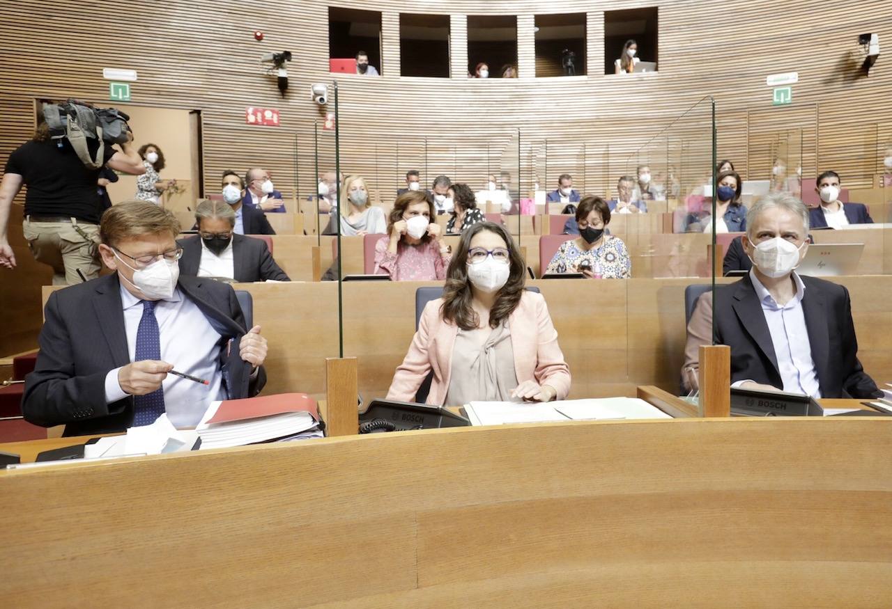 Pleno de Les Corts durante el Debate de Política General. 