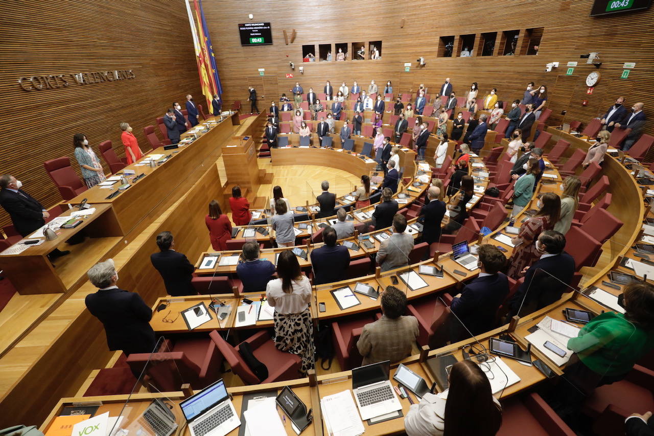 Pleno de Les Corts durante el Debate de Política General. 