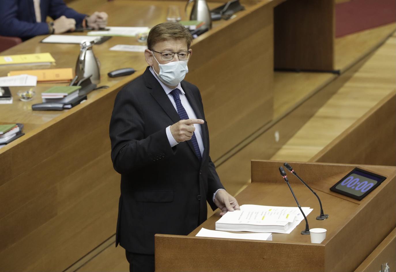 Pleno de Les Corts durante el Debate de Política General. 