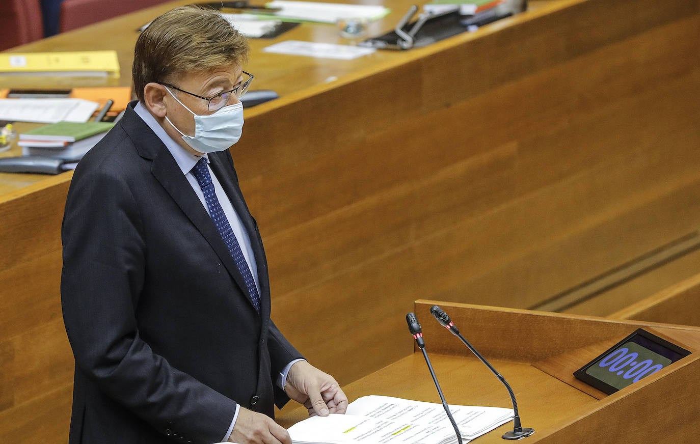 Pleno de Les Corts durante el Debate de Política General. 