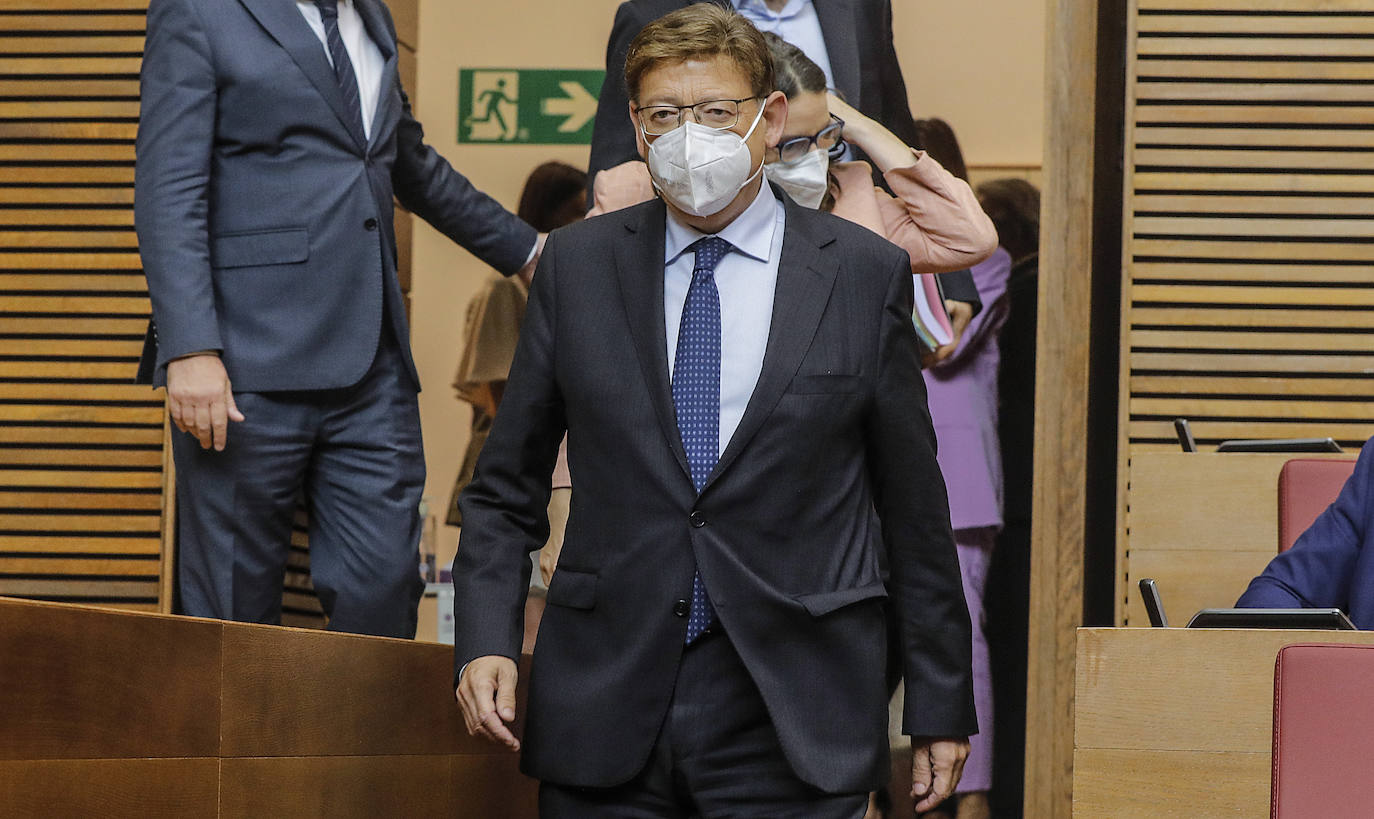 Pleno de Les Corts durante el Debate de Política General. 