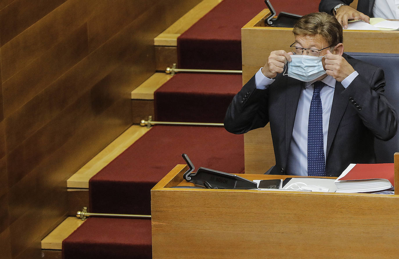 Pleno de Les Corts durante el Debate de Política General. 