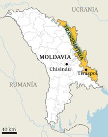 Imagen secundaria 2 - Transnistria | ¿Dónde está Transnistria? ¿es un país real?