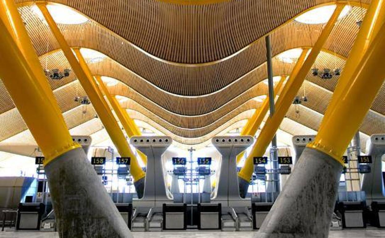 Aeropuerto de Madrid-Barajas. 