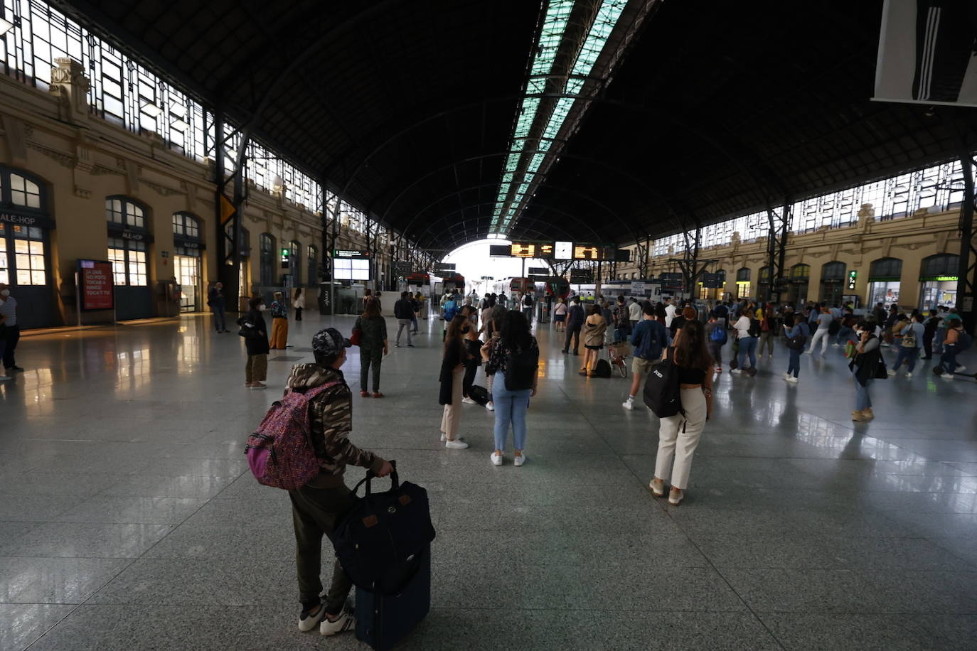 Fotos: La huelga de maquinistas de Renfe provoca cancelaciones en plena hora punta