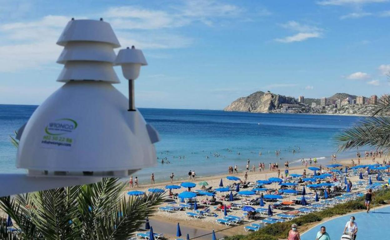 Uno de los sensores que entraron en servicio la pasada semana