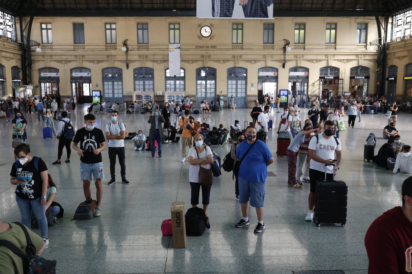 Fotos: El segundo día de huelga en Renfe deja nuevos retrasos y cancelaciones de trenes de Cercanías