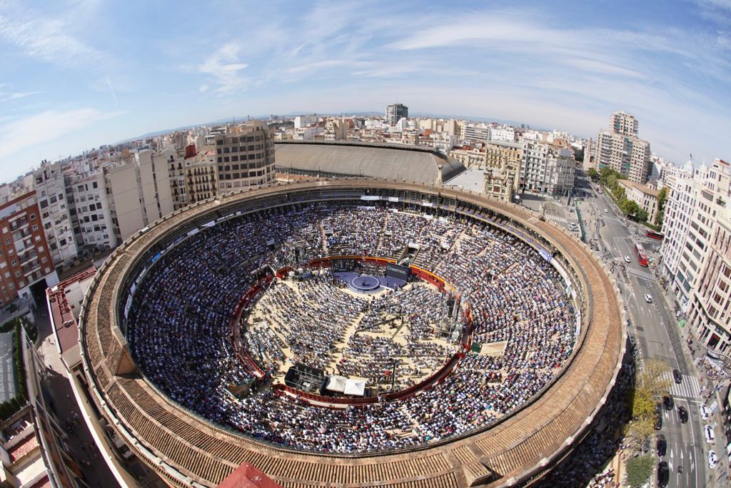 Fotos: El PP clausura la Convención Nacional del partido en la plaza de toros de Valencia