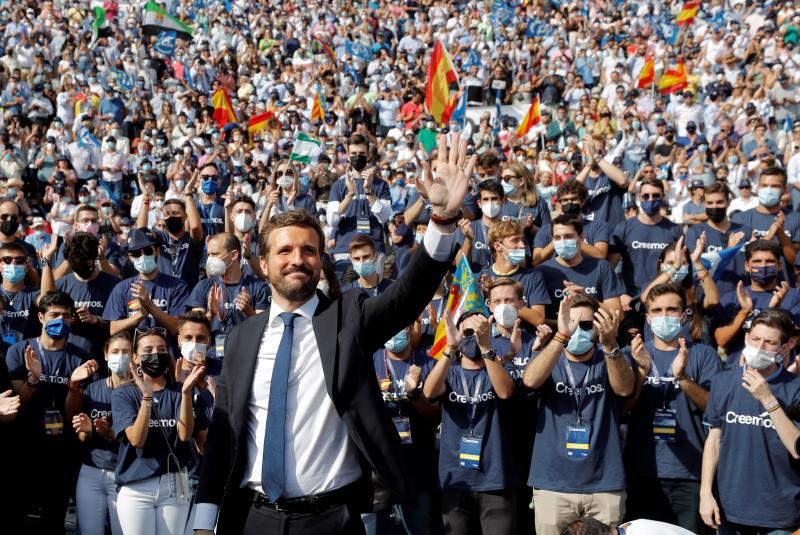 Fotos: El PP clausura la Convención Nacional del partido en la plaza de toros de Valencia