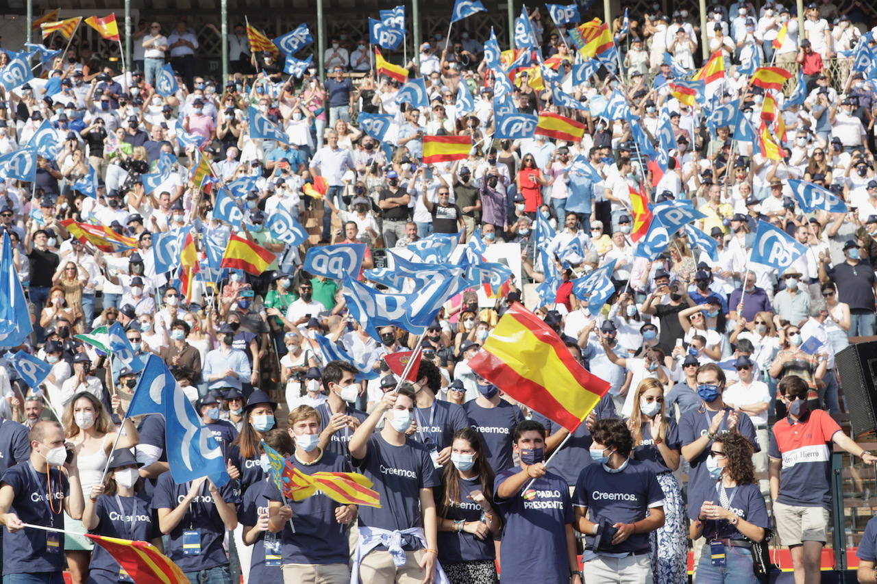 Fotos: El PP clausura la Convención Nacional del partido en la plaza de toros de Valencia