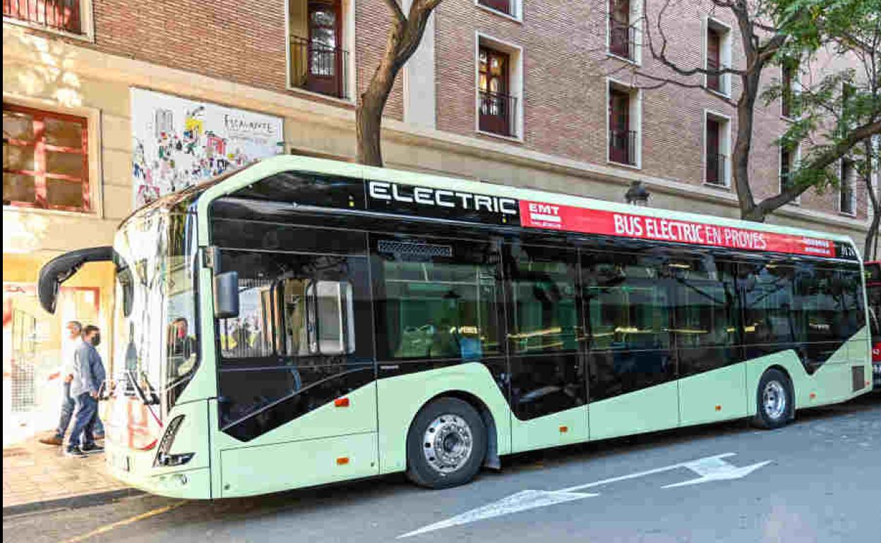 Nuevo autobús de la EMT | El nuevo autobús en pruebas de la EMT de Valencia