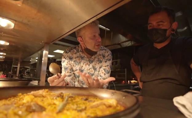 Alberto Chicote encuentra la «perfecta» paella valenciana