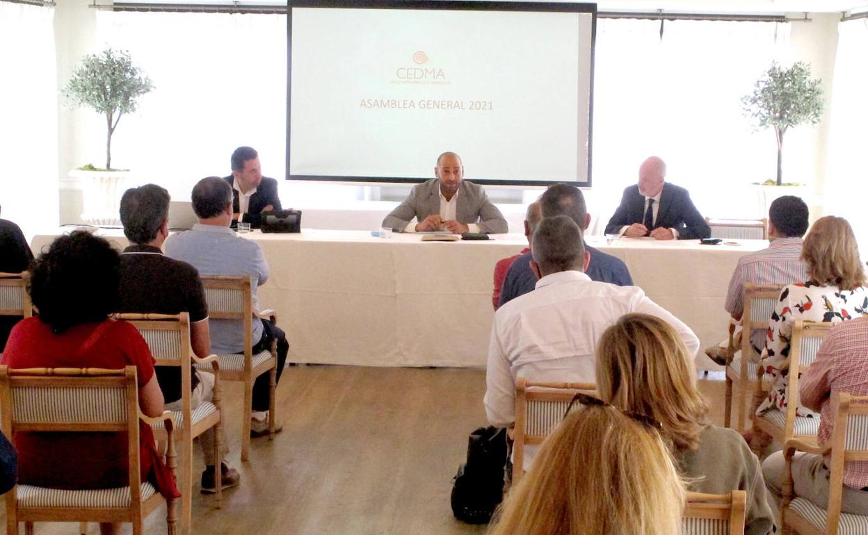 Imagen de la asamblea que Cedma celebró a mediados de junio. 