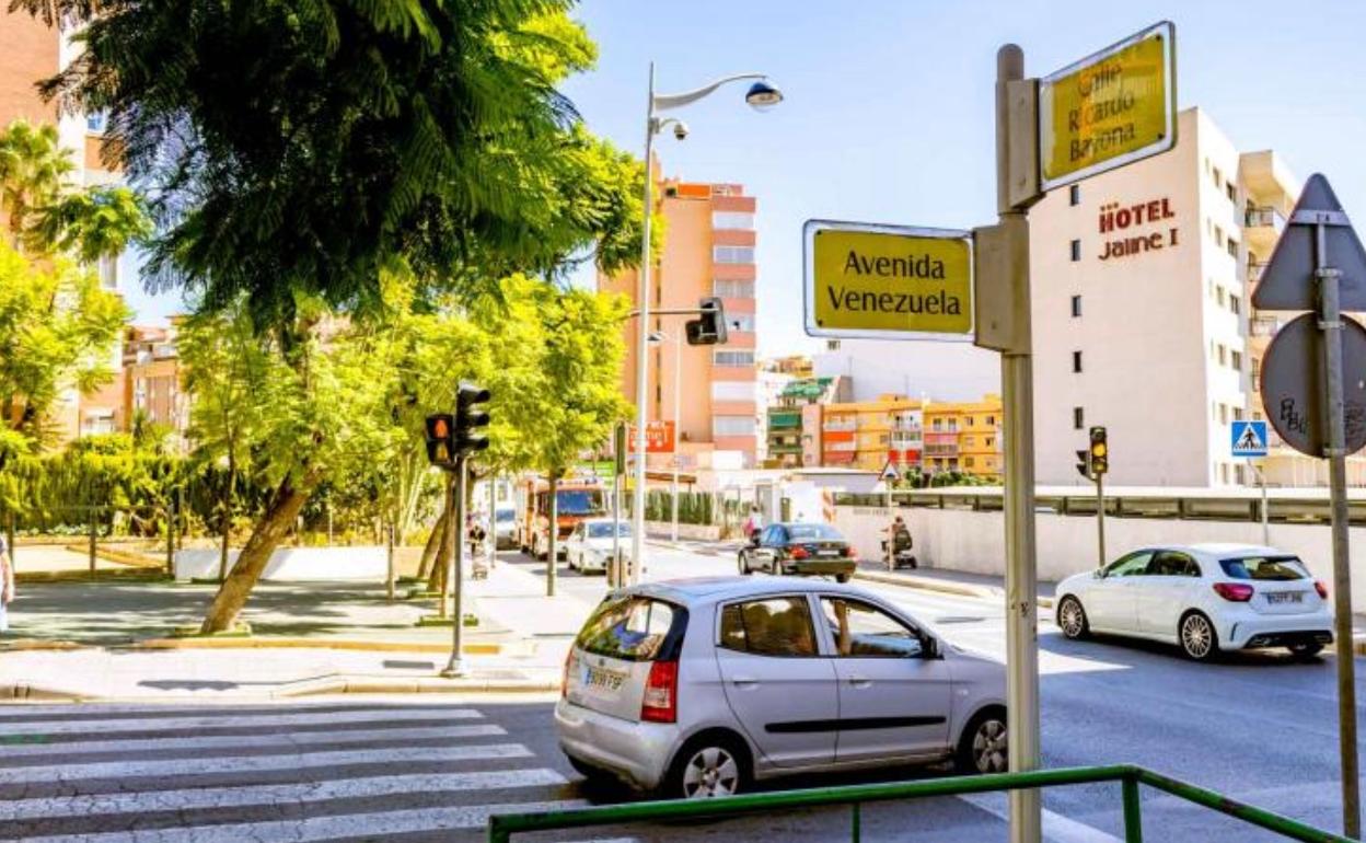 Vista del estado actual del cruce en el que se construirá la rotonda