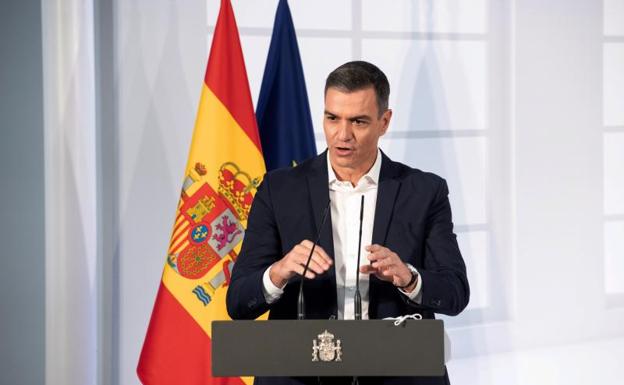 El presidente del Gobierno, Pedro Sánchez. 