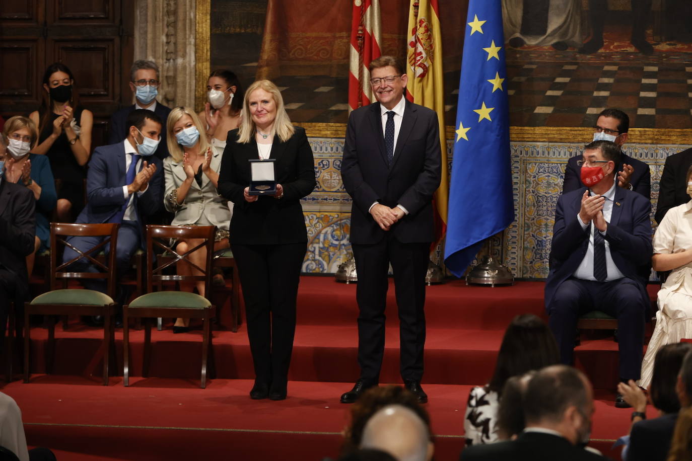 Fotos: Entrega de las distinciones de la Generalitat por el 9 d&#039;Octubre de 2021