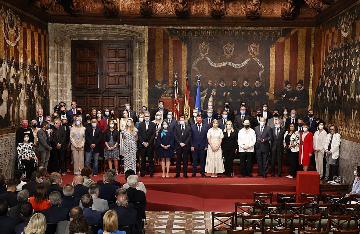 Fotos: Entrega de las distinciones de la Generalitat por el 9 d&#039;Octubre de 2021