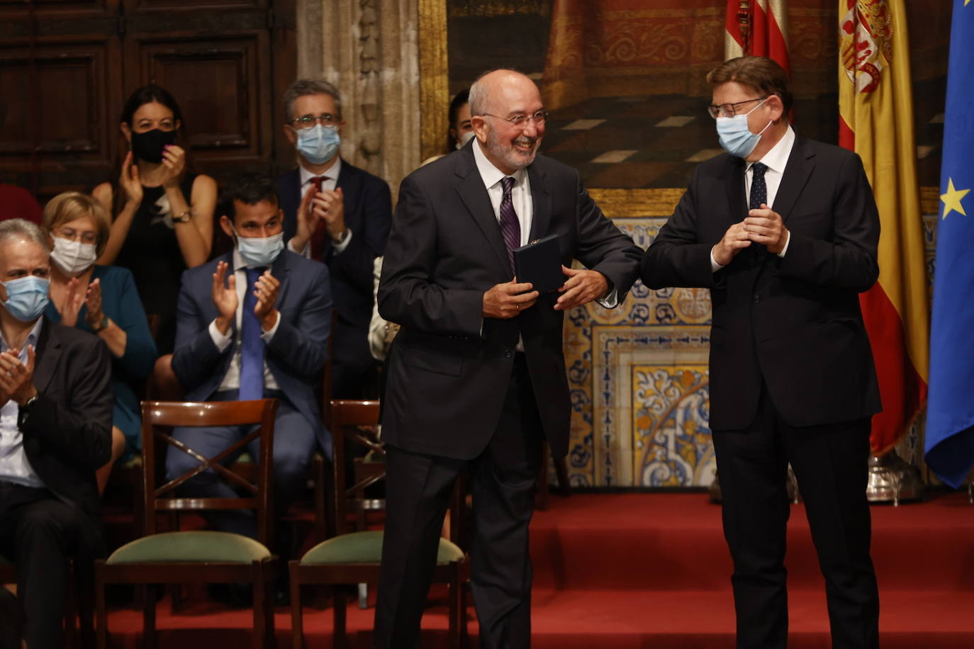 Fotos: Entrega de las distinciones de la Generalitat por el 9 d&#039;Octubre de 2021