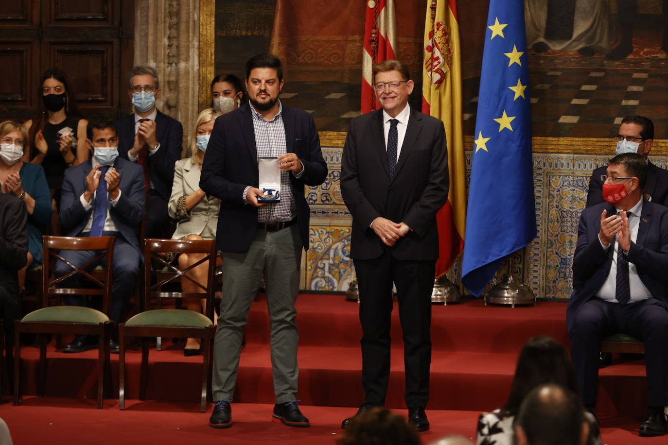 Fotos: Entrega de las distinciones de la Generalitat por el 9 d&#039;Octubre de 2021