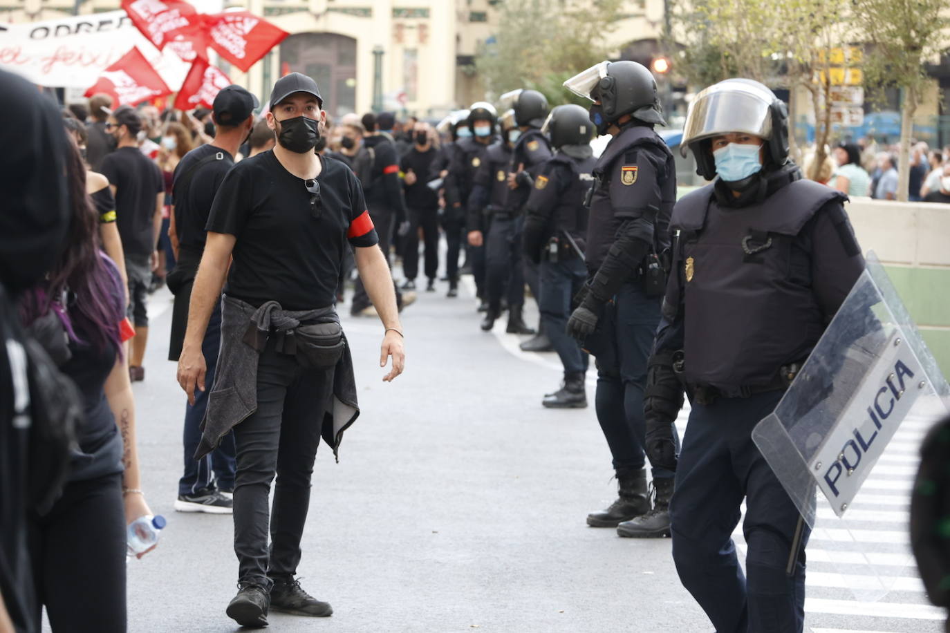 Manifestación de «Acció Cultural del País Valencià»