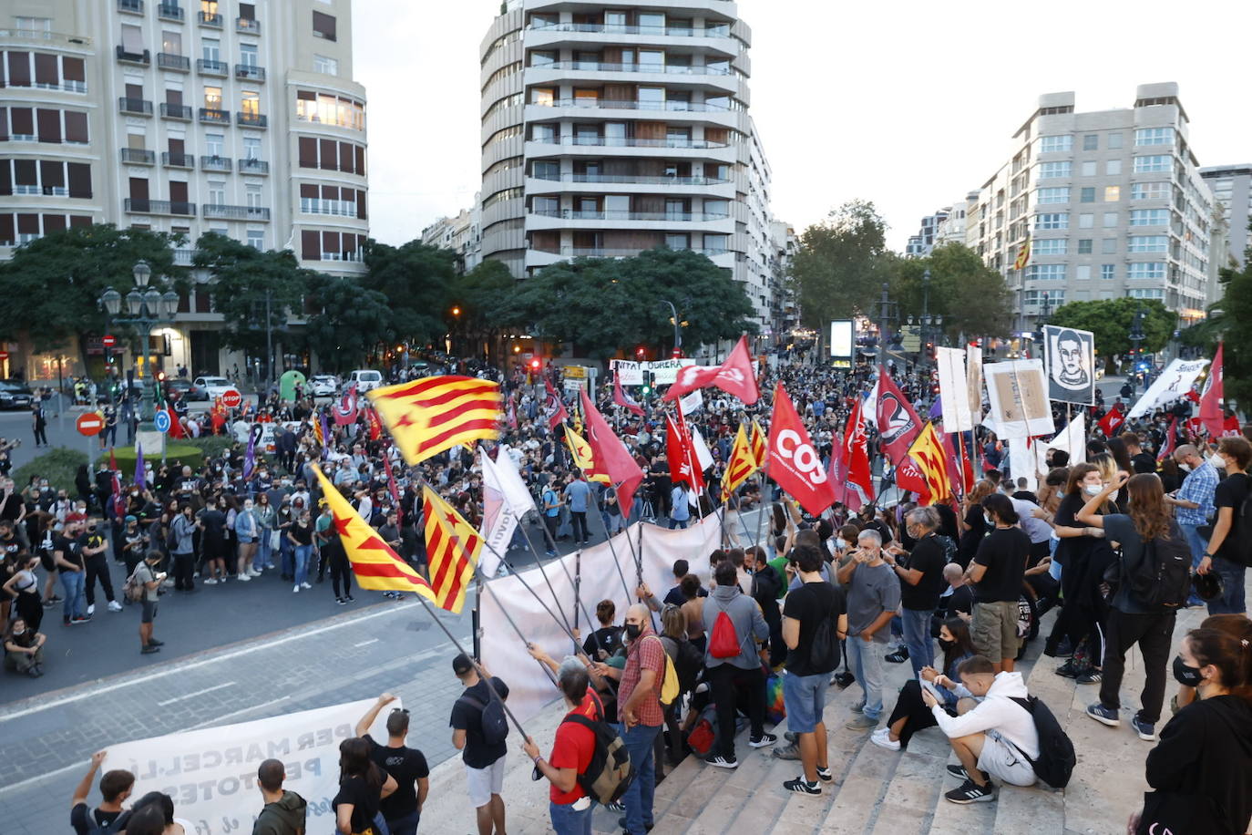 Manifestación de «Acció Cultural del País Valencià»