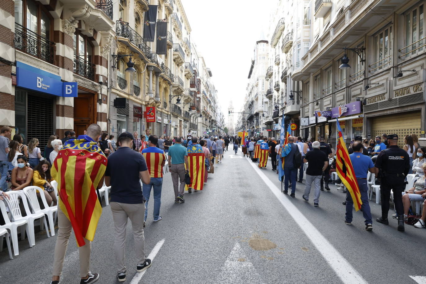 Manifestación del «Grup d'Acció Valencianista»