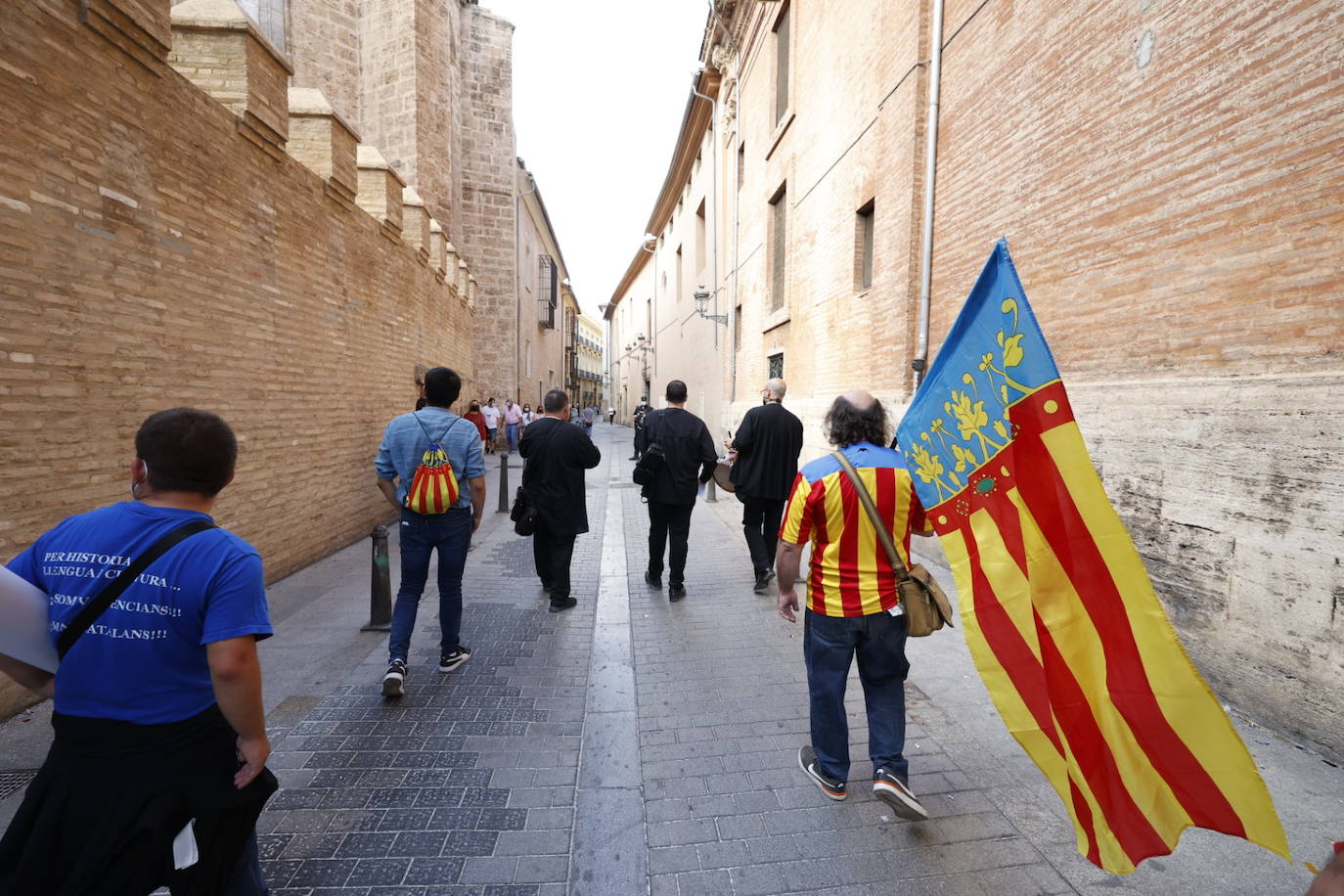 Manifestación del «Grup d'Acció Valencianista»