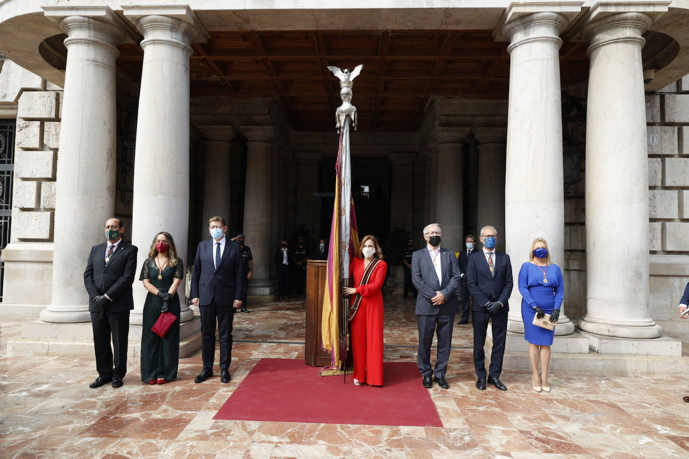 Fotos: Procesión cívica de Valencia por el 9 d&#039;Octubre de 2021