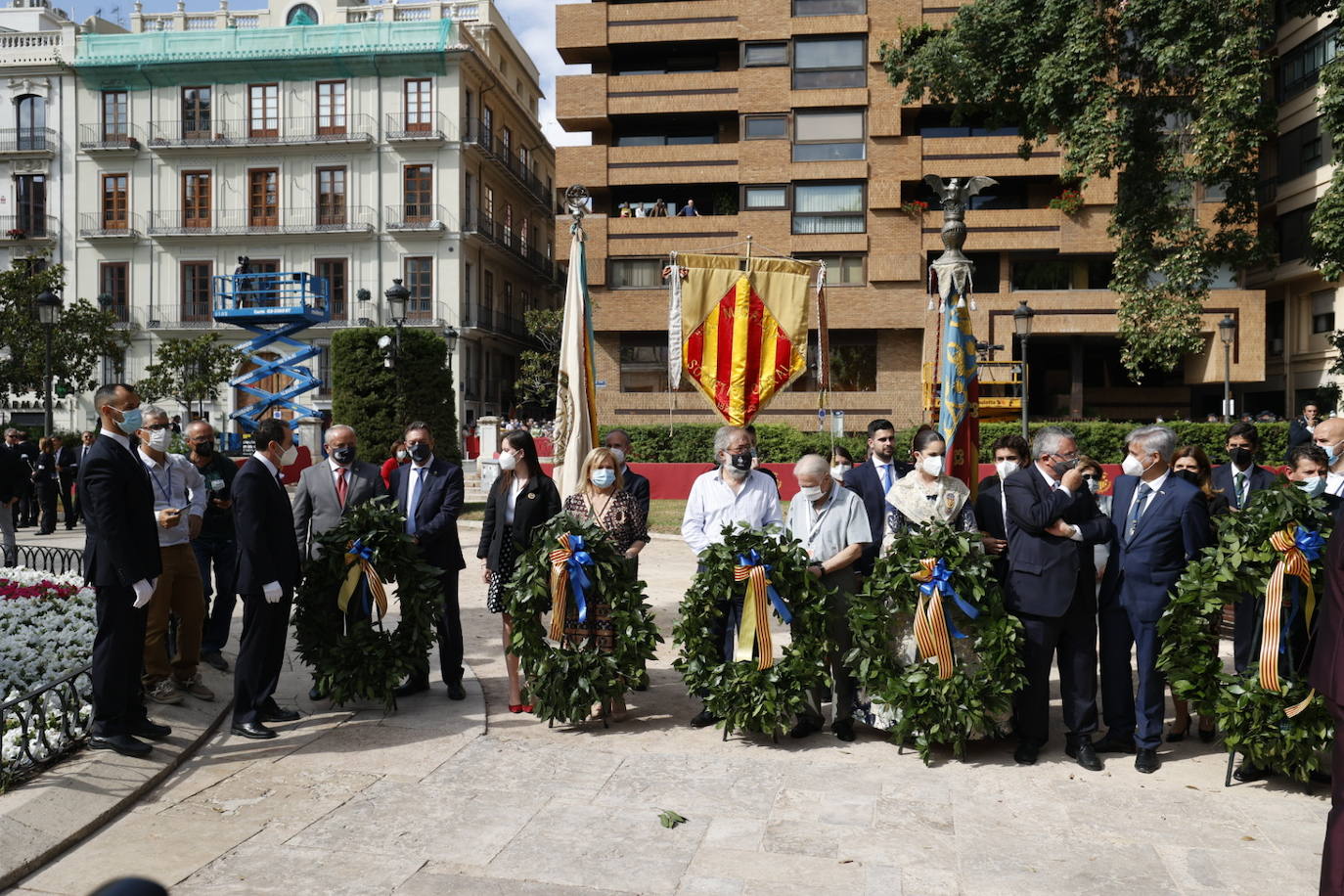 Fotos: Procesión cívica de Valencia por el 9 d&#039;Octubre de 2021