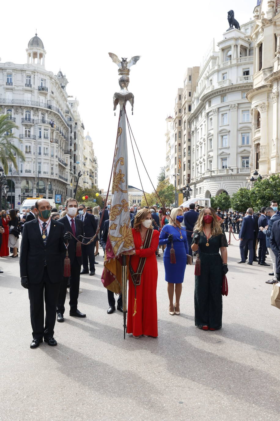 Fotos: Procesión cívica de Valencia por el 9 d&#039;Octubre de 2021